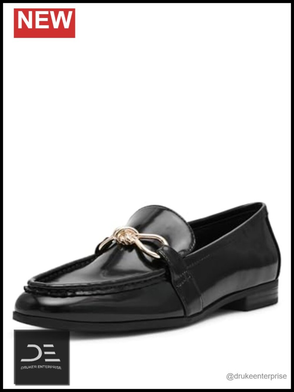 Anne Klein Beckett Loafers - Leather Upper, iFlex Tech, Moc Toe